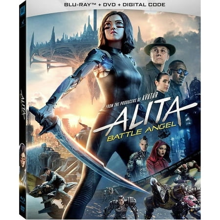 Alita: Battle Angel (Blu-ray + DVD + Digital Copy), 20th Century Studios, Sci-Fi & Fantasy