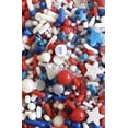 thumbnail image 2 of Party in the USA Sprinkle Mix | Red White Blue Cake, Cupcake, Cookie, Cake Pop Sprinkles 4 oz, 2 of 3