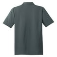 thumbnail image 6 of Yellow Rooster Men's Short Sleeve Stain-Release Polo T-Shirts Steel Grey 4XL, 6 of 6