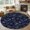 Dark Blue, variant on Rectangle Area Rugs 2 x 3 Ft, Cartoon Space Non-Slip Residential Carpet, Spacecraft Rocket Meteorite Star Cute Indoor Crawling Mats Runner Rugs for Living Room/Dining Room/Bedroom