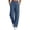 Navy, variant on Trousers Pants For Women Fashion Women Casual High Waist Loose Pocket Straight Solid Long Pants White S