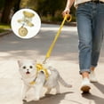 thumbnail image 3 of Cat Harness and Leash Set, Adjustable Gradient Kitten Harness Escape Proof Harness with Leash for Kitty Outdoor Walking (Yellow), 3 of 6