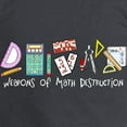 thumbnail image 3 of CafePress - Weapons Of Math Destruction Long Sleeve Dark T Shi - Long Sleeve Dark T-Shirt, 3 of 4