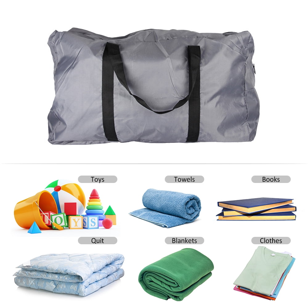 Sac De Transport Pour Bateau Gonflable / Kayak - PVC Renforcé, Pliable - Dimensions 70.5x45x30 Cm - Gris - Keenso