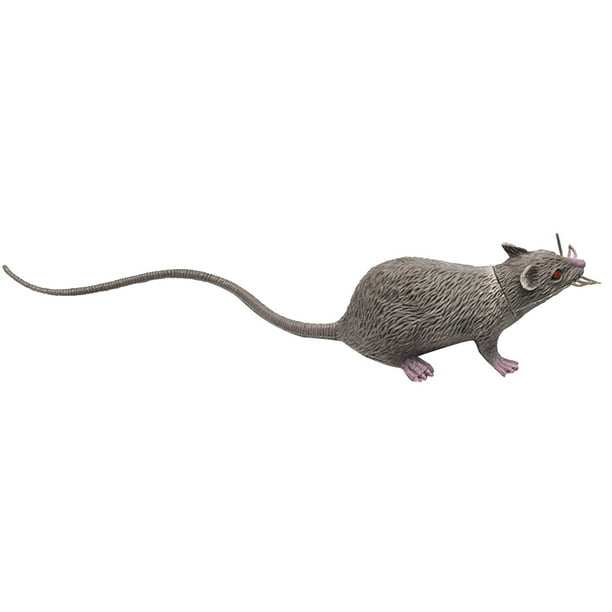 Manman Simulation Long Tail Mouse Rat Trick Joke Toy Photo Props Halloween Party Decor Walmart Com