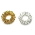 thumbnail image 5 of 10pcs Stainless Steel Finger Massage Ring Acupuncture Ring Therapy Relax Blood, 5 of 5