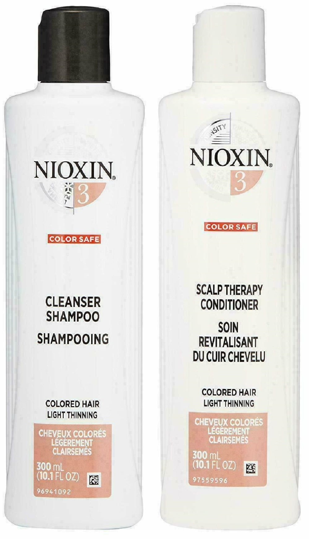 Nioxin System 3 Cleanser Shampoo & Scalp Therapy Conditioner Duo 10.1