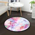 thumbnail image 2 of SKYSONIC Round Area Rug Chair Couch Cover Area Rug for Bedroom Floor Sofa Living Room Non-Slip Home Decor 3 x 3 Feet, 2 of 5