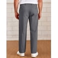 thumbnail image 3 of COOFANDY Mens Casual Chinos Pants Relaxed Fit Flat Front Wrinkle Free Dress Slacks Worky Stretch Trousers, 3 of 6