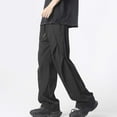 thumbnail image 5 of Erwazi Men's Pants Baggy Casual Parachute Pant Loose Fit Joggers with Pockets Streetwear, 5 of 6