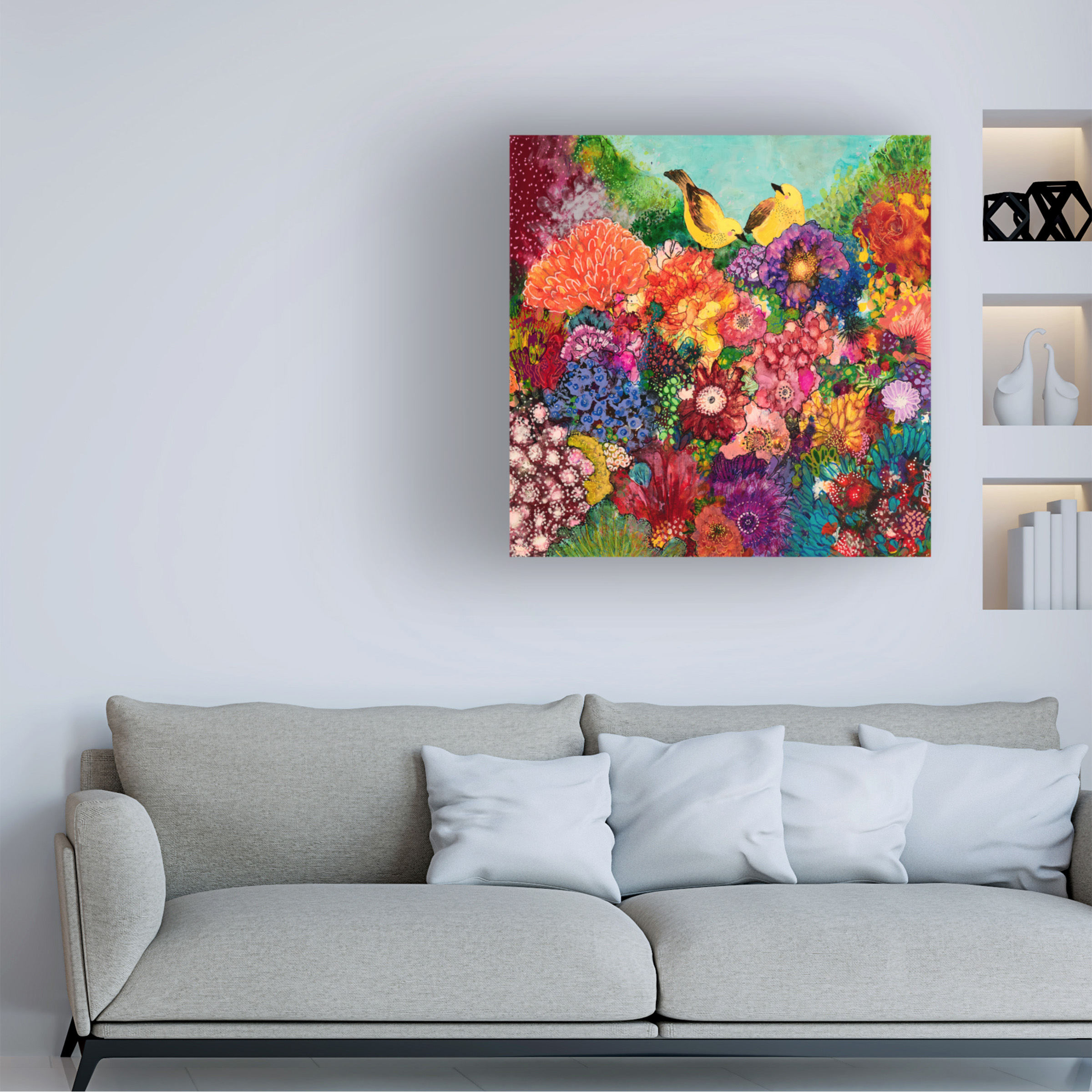 Sylvie Demers 'La Concorde Sylvie Demers' Canvas Art