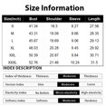 thumbnail image 3 of Mens Striped Polo Shirt Short Sleeve Breathable Casual Business Henley Collar Top for Summer Out Golf Travel Wear Coffee 3XL, 3 of 8