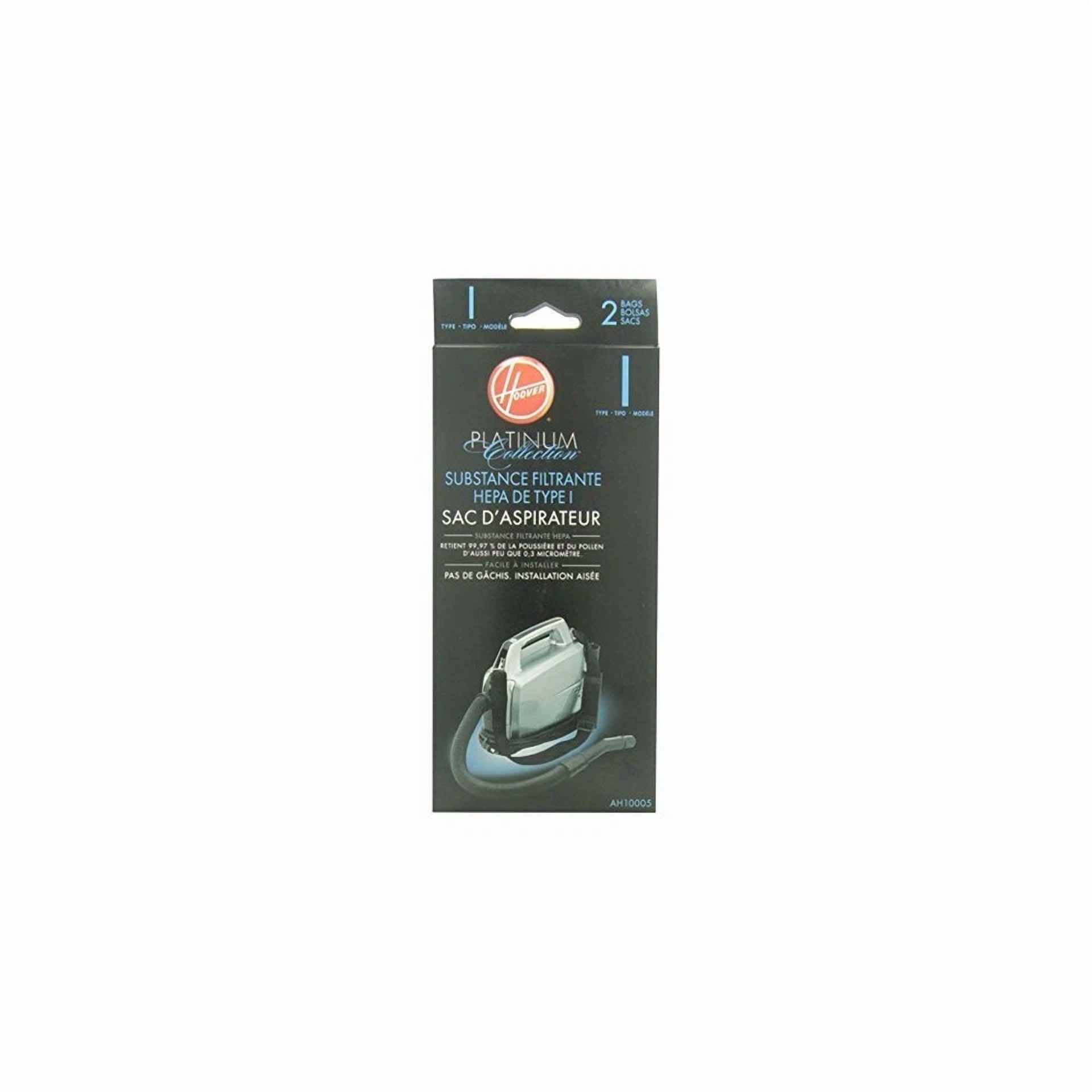 ZYLER- Hoover Type I Hepa Bag (2-Pack), Ah10005