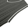 thumbnail image 7 of GBSYEWXS Men Vest Sweaters Trendy Sleeveless V-Neck Pullover Solid Color Stretch Grey Sweater, 7 of 7