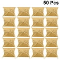 thumbnail image 2 of 50Pcs Kraft Paper Candy Boxes Pillow Shape Gift Holder Party Paper Container with Hemp Rope for Home(Buff), 2 of 7