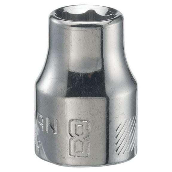 Craftsman 8 mm X 3/8 in. drive Metric 6 Point Shallow Socket
