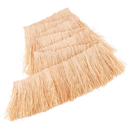 1Pc Raffia Crinkle Cut Paper Tassel Ribbon for Curtain Clothes Accessories White 1000x80x3mm