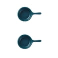 thumbnail image 4 of Inteprter de inmersión Cerámica Salsa de soja Jengibre Merienda Platos de condimentos Decoración de de cocina Vajilla Accesorios Verde oscuro verde pavo real 2Conjunto, 4 of 6