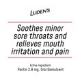 thumbnail image 5 of Luden's Deliciously Soothing Throat Drops | Sugar-Free | Wild Cherry Flavor | 25 Count Each | Pack of 4, 5 of 8