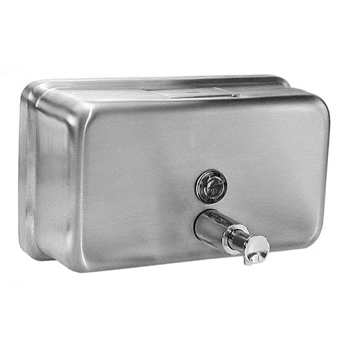 American Specialties - 10-0345 - Stainless Steel 40 oz Wall Mount Soap Dispenser