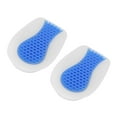 thumbnail image 4 of Heel Cup Silicone Insole Shoe Inserts Pad Shock Absorption Elastic Sport Shoe CushionL（41-46）, 4 of 15