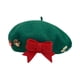 thumbnail image 2 of navideña, gorro navideño, gorro navideño para festival, regalo de cumpleaños, cosplay, viajes y vacaciones Niños Verde, 2 of 8