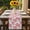White Light Pink, variant on Orange Pumpkin Table Runner - 48 Inch Long, Kitchen Dining Table Runner Dresser Scarves, Thanksgiving Autumn Fall Leaf Flower Farmhouse Decor for Coffee Tables Wedding Party Banquet