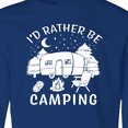 thumbnail image 4 of Inktastic I'd Rather Be Camping Long Sleeve Youth T-Shirt, 4 of 5