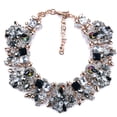 thumbnail image 1 of Collier Bavoir Déclaration Collier en Verre Coloré Collier Ras du Cou en Cristal pour Femmes Accessoires de Mode, 1 of 8