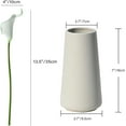 thumbnail image 2 of 20pcs White Fake Flowers Artificial Calla Lily Silk Flowers 13.4" for Mother's Day Easter Home Kitchen & Wedding, 2 of 5