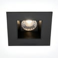 thumbnail image 2 of Maxxima 4 in. Slim Square Recessed Anti-Glare LED Downlight, Black, Canless IC Rated, 1050 Lumens, 5 CCT 2700K-5000K, 2 of 10