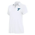 thumbnail image 2 of Women's Antigua White St. Louis Blues Era Polo, 2 of 3