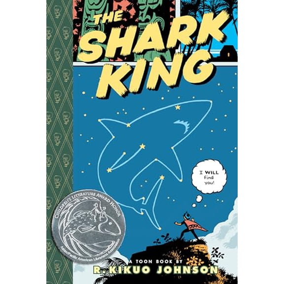 Pre-Owned The Shark King: Toon Books Level 3 (Hardcover) by R Kikuo Johnson