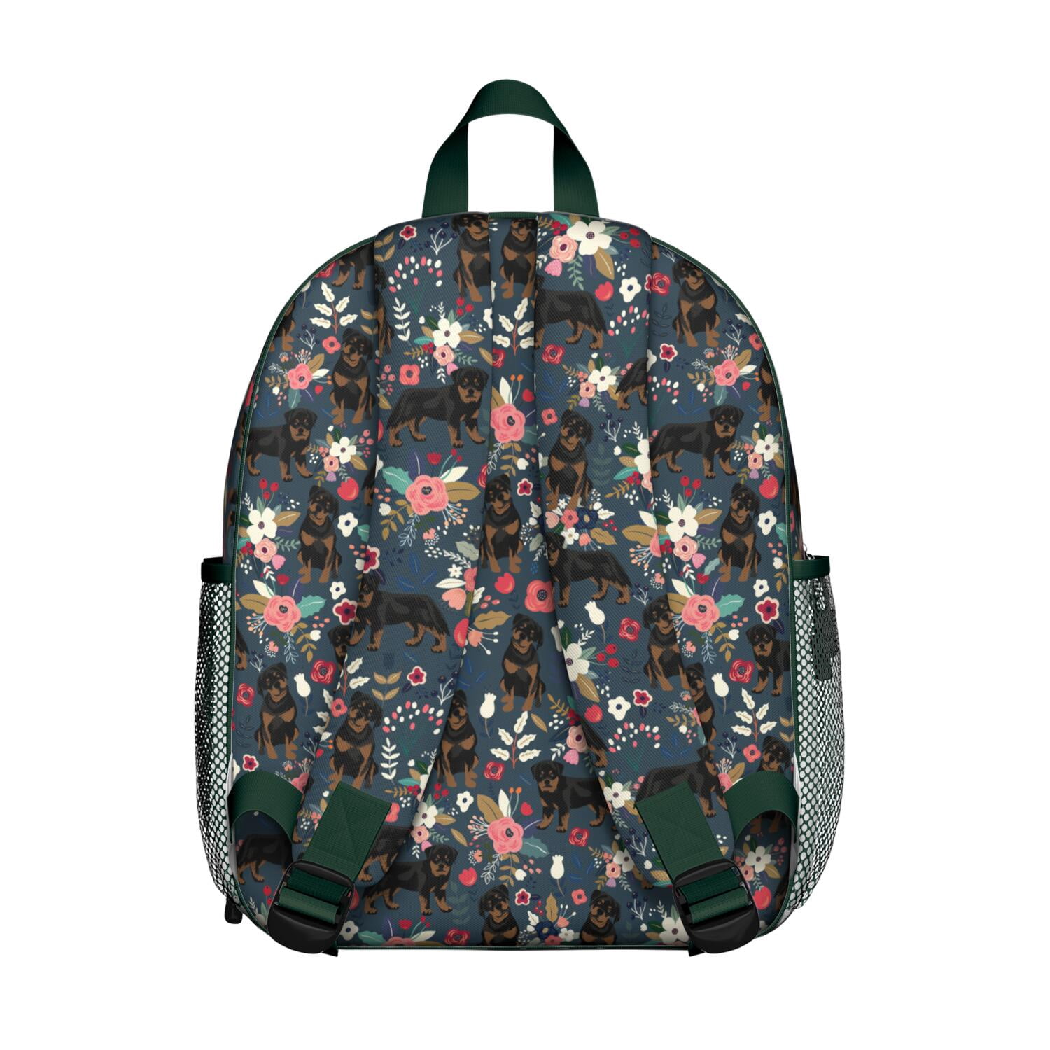 Nordic Boho Bohemian Ethnic Tribal Artistic Natural Floral Daypack