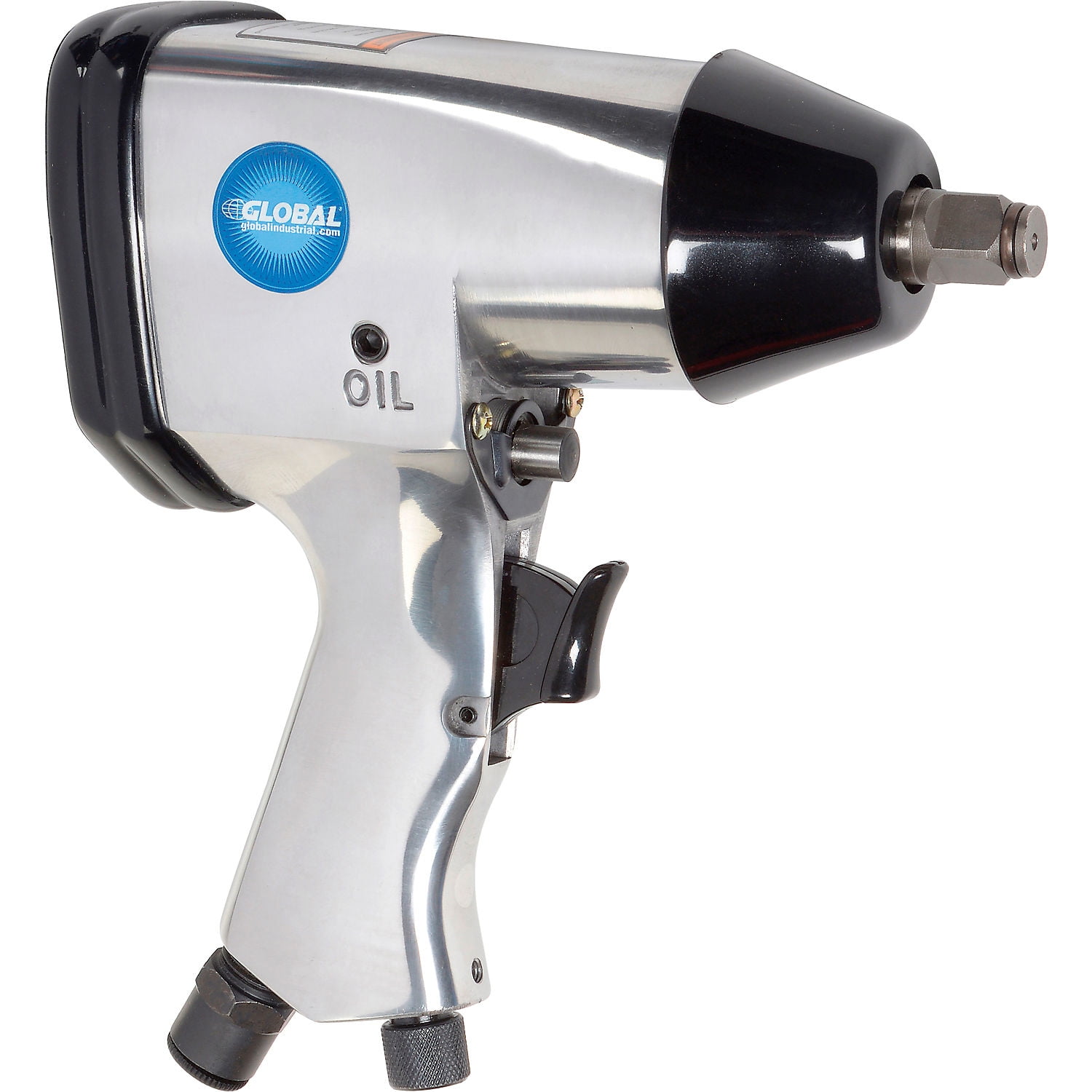 Global Industrial 1/2" Impact Wrench Kit, 7,000 RPM