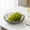 Gray, variant on PiGOGI Hammered Crystal Fruit Bowl Candy Dish Large Capacity Serving Tray for Coffee Table