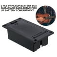thumbnail image 1 of HEANUJJ 2Ud Soporte Para Batería 9V Guitarra Y Bajo Instalación Plana Resistente Y Duradero, 1 of 6