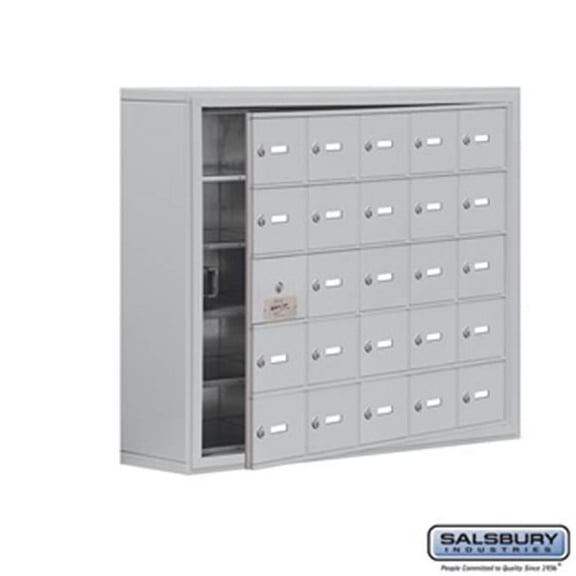 SalsburyIndustries Cell Phone Storage Locker With Front Access Panel - Aluminum