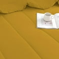 thumbnail image 6 of D.N.G. BEDDINGS 1 Piece Luxury Thicker Pattern Comforter, Premium Super Soft, 800 Thread Count, 100% Egyptian Cotton, Super King Size Gold Solid Color, 6 of 6