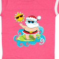 thumbnail image 4 of Inktastic Surfing Santa Boys or Girls Baby Bodysuit, 4 of 5