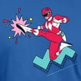 thumbnail image 3 of CafePress - Power Rangers Red Ranger Kic Men's Classic T Shirt - Men's Fitted T-Shirt, 3 of 4