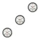 thumbnail image 2 of Cateissary Silent Non Ticking Wall Clock w/ Home Temperature Humidity Decor Display and Type1 NO1, 2 of 6
