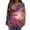 as the picture shows, variant on Arlun Nebula Galaxy Print Ribbing Tops for Women Crew Neck Oversized Long Sleeve Pullover Shirt Soft Comfortable Casual Trendy Blouses 2026 Carnival Party Fashion Outfits 17-Mint Green XL
