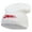 White, variant on Vintage Fire Skull Logo Embroidered Big Size Superior Cotton Short Knit Beanie - Black XL-3XL