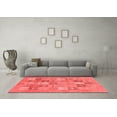 thumbnail image 3 of Ahgly Company Indoor Rectangle Abstract Red Modern Area Rugs, 4' x 6', 3 of 4