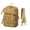 B, variant on Travel Crossbody Sling for Outdoor Adventures Lightweight Chest Rig with Adjustable Waist Strap and Secure Zippered Pockets in Nylon Construction