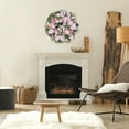 thumbnail image 5 of Unique Bargains Peony Wreaths for Front Door Artificial Flower Wreath Fall Wreaths Pink, 5 of 7