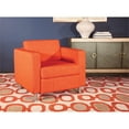 thumbnail image 2 of Pacific Armchair In Tangerine Orange Fabric, 2 of 5