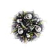 thumbnail image 1 of Puerta delantera de Halloween Calaveras Corona Colgador de pared Suministros para fiestas Decoración Diámetro 40 cm, 1 of 9