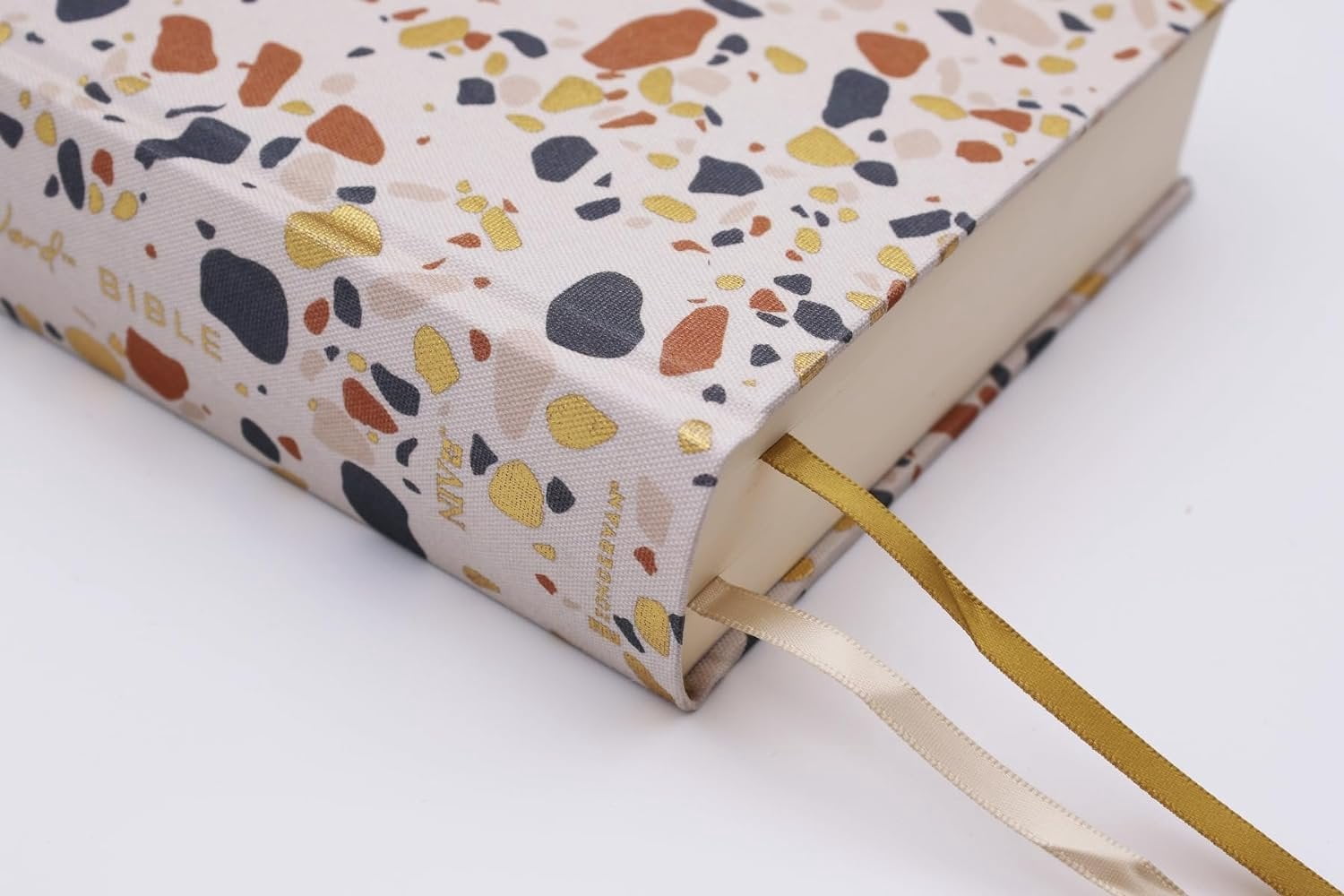NIV Journal the Word Bible Niv, Journal the Word Bible (Perfect for Note-Taking), Cloth Over Board, Cream, Red Letter, Comfort Print: Reflect, Take, (Hardcover)